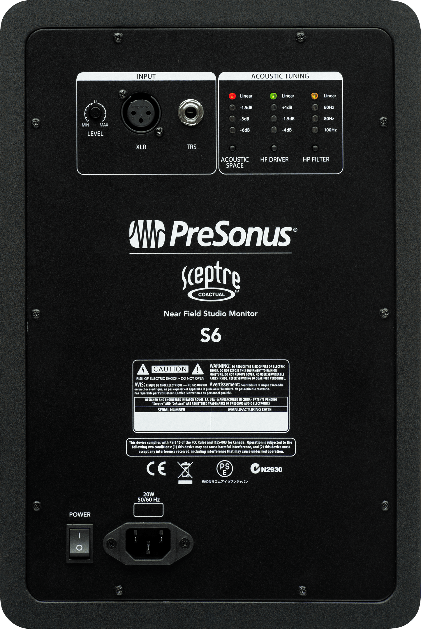 Sceptre® S6 Studio Monitor