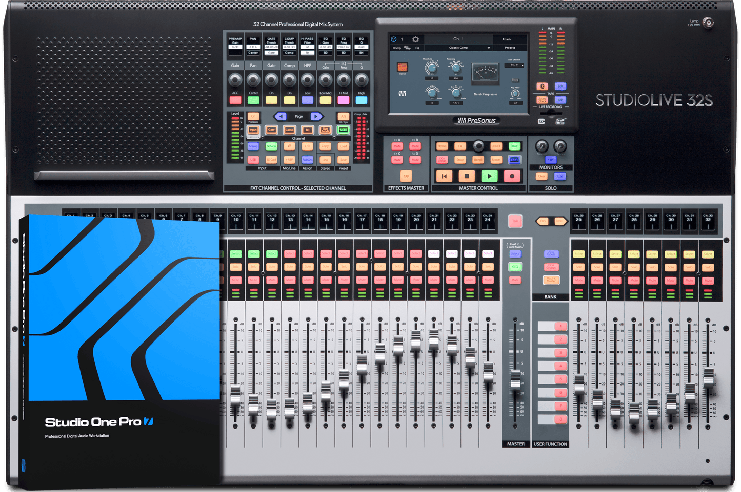 StudioLive® Series III 32S Digital Console Mixer
