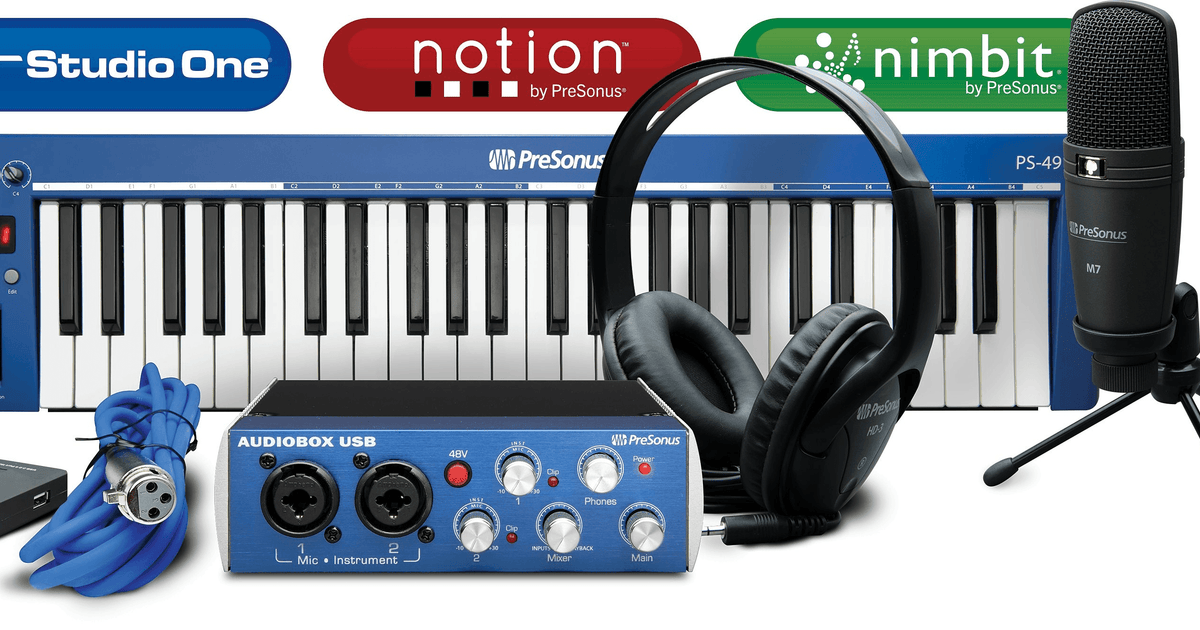 AudioBox Music Creation Suite – PreSonus